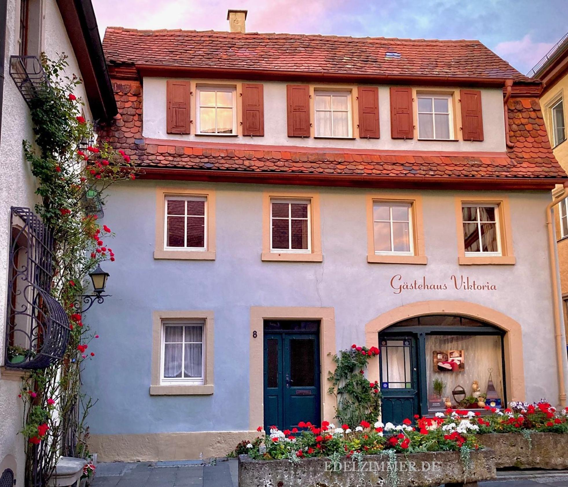 רוטנבורג אוב דר טאובר Gaestehaus Edelzimmer מראה חיצוני תמונה